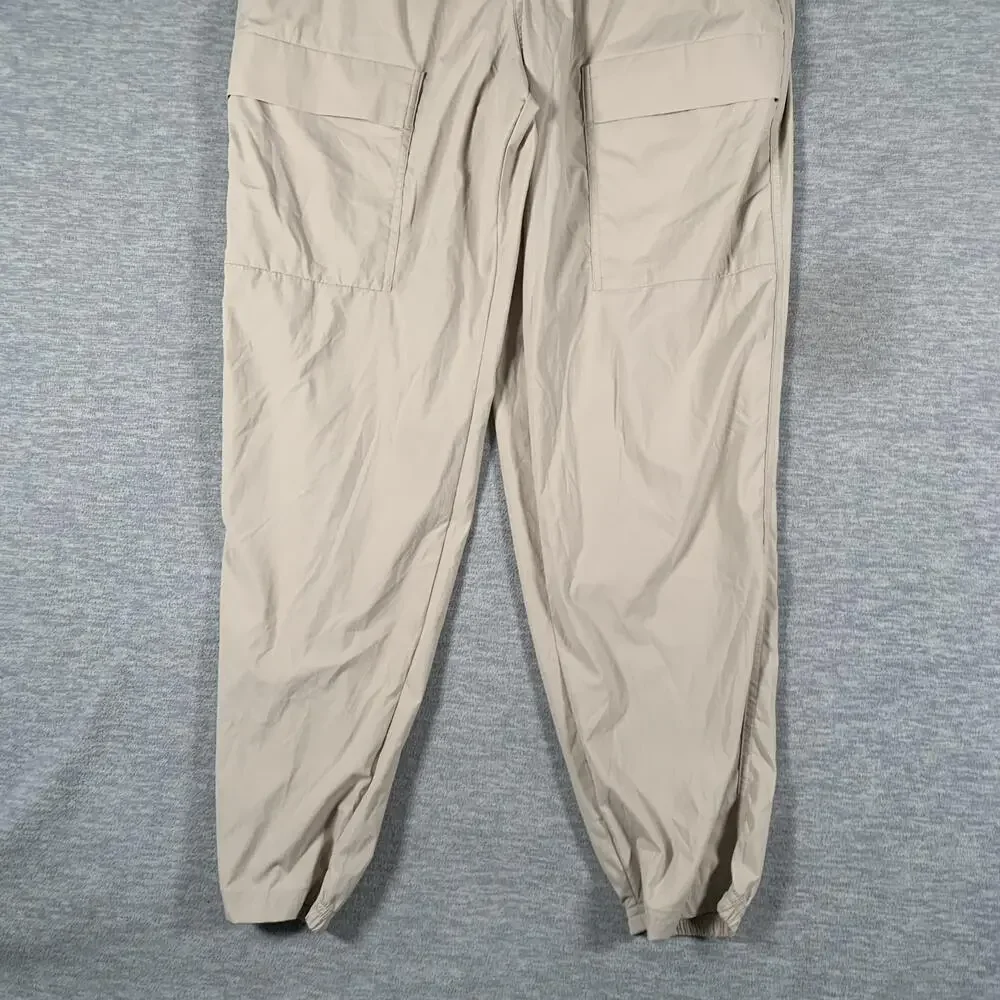REI Co-op Pants Mens Large Beige Jogger Elastic Waist Cargo Hiking Stretch